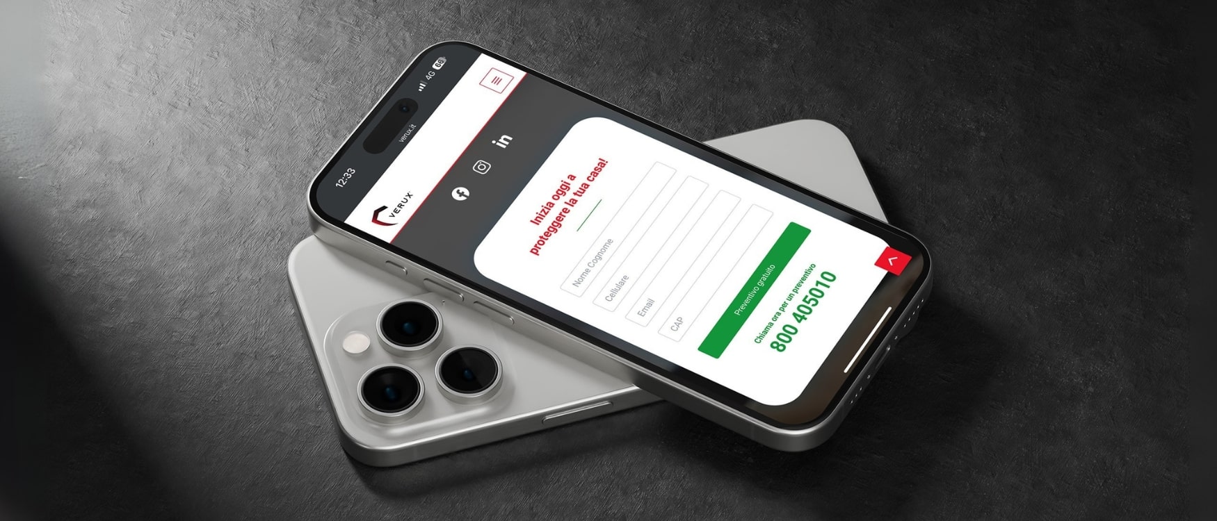 Verux Security Mockup